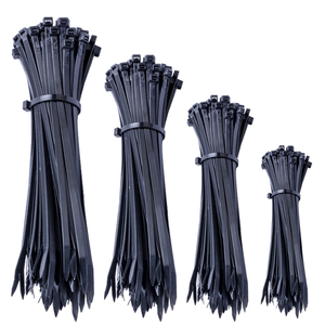 Fascette Autobloccanti in Nylon 66 Personalizzate, Resistenti ai Raggi UV e alle Intemperie, Nere per Uso Elettrico Esterno - Product Image 2