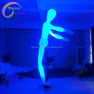 Marionnette gonflable géante pour <span class=keywords><strong>homme</strong></span>, performance lumineuse, costume de marche - Product Image 3