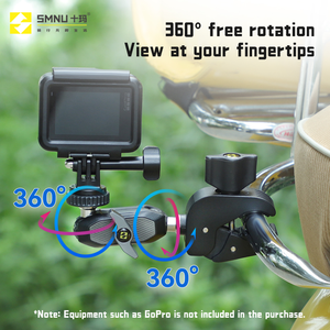 Giá đỡ camera thể thao điều chỉnh độ cao SMNU Storm Series dành cho xe máy, giá đỡ camera hành trình <span class=keywords><strong>Insta</strong></span> 360 cho xe máy - Product Image 3