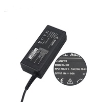 Adaptateur d'alimentation électrique pour ordinateur portable 19V 3.42A 65W DC 5.5x1.7mm Connecteur Protection OTP Certifié CE/FCC pour Matériel Ignifuge