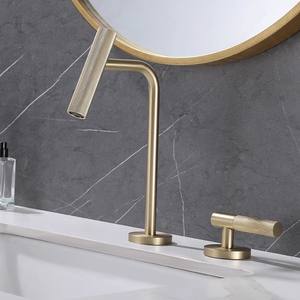 Robinet de <span class=keywords><strong>lavabo</strong></span> multifonctionnel réglable, robinet de <span class=keywords><strong>lavabo</strong></span> à poignée unique, robinets de meuble de salle de bain, mélangeur à double trou, aérateur anti-éclaboussures - Product Image 6