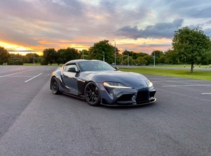 Venta al por Mayor de Rejillas de Ventilación Delanteras de Fibra de Carbono Estilo OEM para <span class=keywords><strong>Toyota</strong></span> <span class=keywords><strong>Supra</strong></span> A90 A91 <span class=keywords><strong>Mk5</strong></span> - Product Image 4