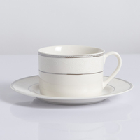 Vaisselle en Porcelaine Fine de Luxe en Gros : Ensemble de Dîner en Porcelaine Dorée, Service de Table en Céramique