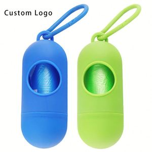 Distributeur de sacs à déjections canines en PE avec logo personnalisé, écologique, pour cadeaux promotionnels - Product Image 1