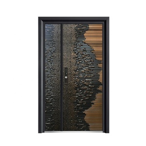 Puertas de seguridad chinas, puertas luminosas de seguridad para casa - Product Image 1