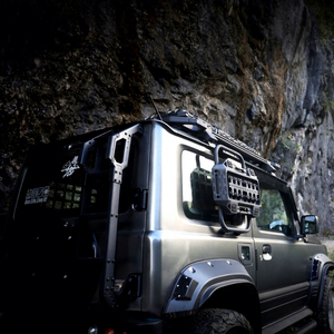 Échelle arrière tout-terrain JROAD pour <span class=keywords><strong>Suzuki</strong></span> <span class=keywords><strong>Jimny</strong></span> 3 portes 5 portes JB64/JB74 |   Kit carrosserie <span class=keywords><strong>JIMNY</strong></span>, accessoires <span class=keywords><strong>JIMNY</strong></span> - Product Image 1