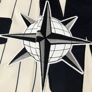 Özel yüceltilmiş tasarım Vintage işlemeli beyzbol forması - Product Image 6