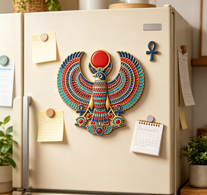 <span class=keywords><strong>Ägypten</strong></span> UV-Harz-Kunsthandwerk Altägyptischer Horus 3D Geprägter Harz-Kühlschrankmagnet <span class=keywords><strong>Ägypten</strong></span> Souvenir Geschenk Heimdekoration - Product Image 4