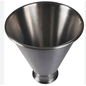 SS304 316 ss stainless steel conical cone hopper 2L-100L