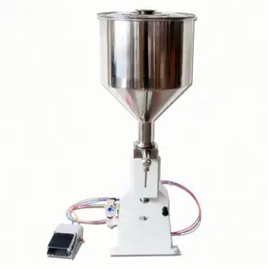 Brand New Foot Operated Lotion Cream Filling Machine With Low Price