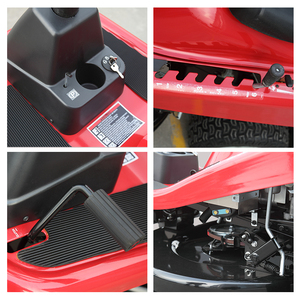 Cortacésped industrial Loncin de gasolina de 15 HP y 432 CC con plataforma de corte de 30 pulgadas y ensacador de 170 L, arranque eléctrico - Product Image 4