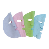 Offre Spéciale – Matière Première pour Masque Facial en Tissu Uni Extensible, Léger, à Forte Adsorption, en Fibre de Lait, Contrôle du Sébum