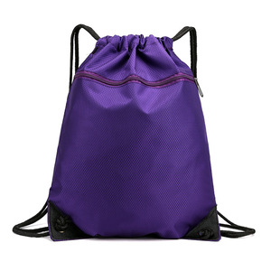 CCH Wholesale minimalist style polyester material <b>drawstring</b> fitness <b>backpack</b> - Product Image 5