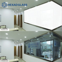 Hexad Intelligentes PDLC Smart-Glas-Film: Ultrahochauflösend, dimmbar, sicher, hitzebeständig, modernes Design