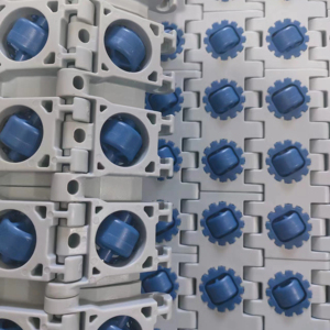 Yeni KECE Modüler Düz Plastik Naylon Konveyör Bant, Üretim Tesisi ve Lojistik Sıralama Hattı için - Product Image 4