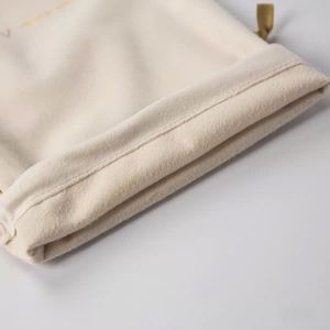 Sac d'emballage personnalisé pour bijoux de luxe en faux daim avec pochettes de présentation - Product Image 4