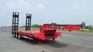 Semirremolque con descuento, remolque de transporte de contenedores, contenedor de acero, plataforma - Product Image 3