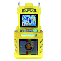 Machine d'aventure d'arcade pour enfants avec lumières LED, effets sonores et commandes tactiles sécurisées pour les centres de divertissement familial