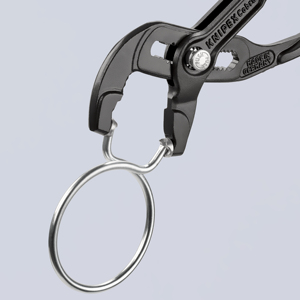 KNIPEX 85 51 180 A SB Spring <b>Hose</b> Pliers With non-slip plastic coating, grey atramentized 180 mm - Product Image 5