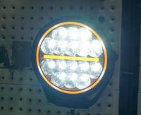 Foco LED impermeable redondo 4X4 de 7 pulgadas, nueva luz de trabajo delantera de coche para conducción todoterreno