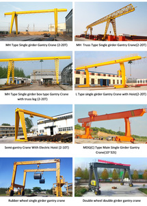 Pont roulant sur rail de type portique, certifié CE, pour usage professionnel en usine, capacité de levage de 5 tonnes, portée de 10 mètres, à <span class=keywords><strong>vendre</strong></span> - Product Image 4
