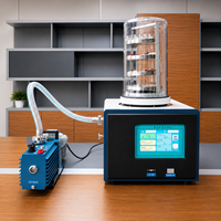 Machine de lyophilisation compacte de laboratoire à bas prix, sécheur sous vide, surface de 0,1 m², vitesse de pompage de 2 L/s