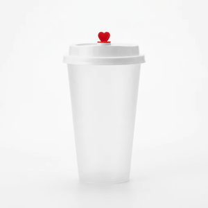 Vasos de Café para Llevar de 500 ml, 700 ml, 1000 ml, Vasos de Plástico Desechables de Grado Alimenticio, Transparentes con Tapa, Vasos de Plástico PP PET - Product Image 1