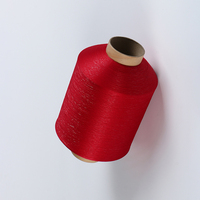 Fil texturé 100 % polyester 150D haute élasticité et haute ténacité, écologique, pour tricot et couture de chaussettes – Vente en gros
