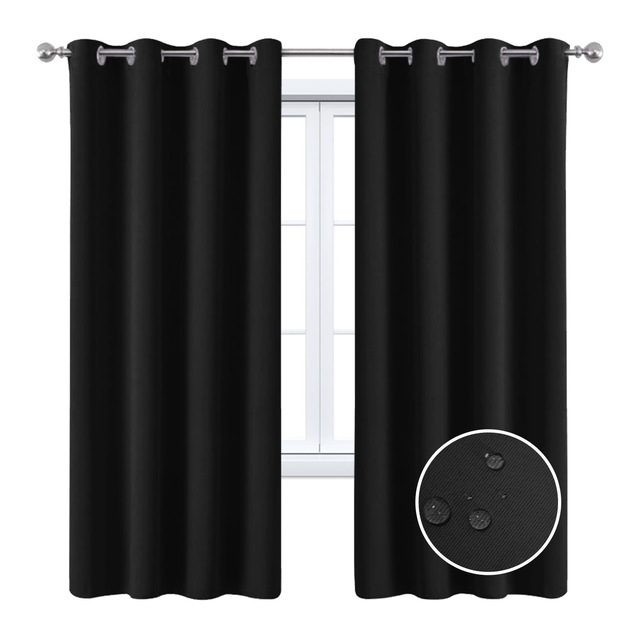 100% Blackout Curtain Home Decor Polyester Curtain Luxury Window Curtains for the Living Room