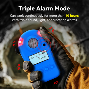 Hochwertiger Tragbarer Wasserstoffdetektor Sensor Industrieller Ethan-LEL-Gasmonitor Qualitativ Hochwertige Gasanalysatoren - Product Image 2