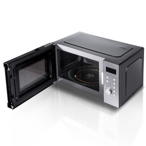 เตาไมโครเวฟ RAF 850W ความจุขนาดใหญ่ 25 ลิตร ระบบละลายน้ำแข็งอัจฉริยะ โหมดการทำอาหารหลากหลาย วัสดุสแตนเลส เครื่องใช้ไฟฟ้าในครัว - Product Image 2