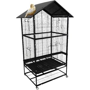 Bestverkochte draagbare buitenvolière, duurzaam en ademend, voor parkieten en kanaries, solide metalen ijzeren ontwerp - Product Image 1