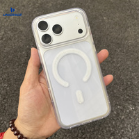 Coque transparente pour iPhone 18, coques de téléphone transparentes en vrac, coque de téléphone transparente de luxe