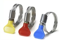 Collier de serrage réglable en acier inoxydable de type allemand 1/2 "7/8" 2 "3" pour tuyau hydraulique en silicone Collier de serrage simple à boulon robuste
