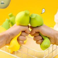 Jouet créatif en forme de banane pour enfants, jouet à presser en forme de fruit, apaise et soulage le stress, augmentation progressive pour enfants et adultes