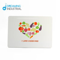 Napperon MDF rectangulaire par sublimation avec dos en liège Napperon MDF vierge par sublimation 20x28cm