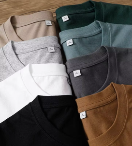 เสื้อยืดแขนสั้นผ้าฝ้ายสำหรับผู้ชายและผู้หญิง คู่รัก ผ้าฝ้ายแท้ สีขาวล้วน ทรงหลวม แฟชั่น เสื้อเบสบอล - Product Image 2