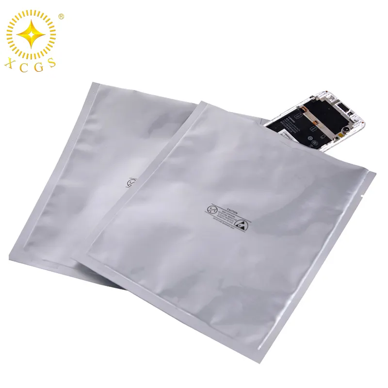 Bolsa de barrera de humedad de aluminio ESD/bolsas de papel de aluminio Impresión personalizada Embalaje antiestático