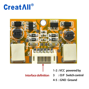 บอร์ดไดรเวอร์อินเวอร์เตอร์อเนกประสงค์ Creatall CA-122 โมดูลขับไฟ LED แบ็คไลท์ กระแสคงที่ แบบ Buck Step Voltage - Product Image 2