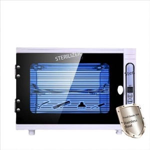 High Temperature Nail <b>Tool</b> Sterilizer Cabinet Stainless Steel ABS Disinfection <b>Box</b> LED Display Salon Manicure <b>Tool</b> Sanitizer - Product Image 6