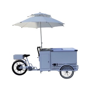 Chariot mobile de vente rapide de glaces et de bâtonnets glacés - Product Image 6