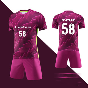 Nouvel uniforme de football d'été pour club, ensemble d'uniformes de football, uniformes d'entraînement et de compétition, possibilité d'imprimer un logo - Product Image 4