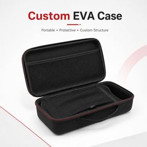 Étui de rangement personnalisé en EVA, coque rigide, sac de transport à fermeture éclair avec poche en filet pour outils électroniques, accessoires, voyages - Product Image 2