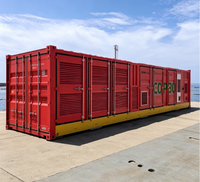 Conteneur modulaire en acier pour groupe électrogène diesel et système de stockage d'énergie par batterie, conception personnalisée