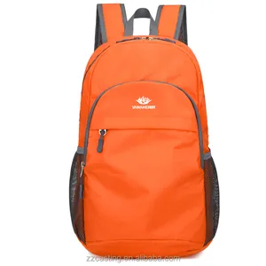 New Product Tear Resistant Branded Hot Seal Foldable Backpack Gift Bags With Factory Price For Outdoor Travel