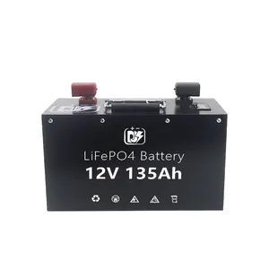 DJS-batería de arranque de coche recargable, alta CCA, 12V, 135ah, batería de arranque de litio