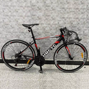 Vélo <span class=keywords><strong>de</strong></span> <span class=keywords><strong>route</strong></span> pour adultes en alliage d'aluminium <span class=keywords><strong>de</strong></span> haute qualité / Vélo <span class=keywords><strong>de</strong></span> course à 21 vitesses pour hommes / 700C avec frein à disque et cadre entièrement amorti - Product Image 1