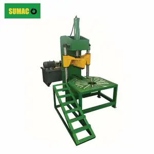 Scrap Tire Cutter Tyre Tread Cutting Machine Rubber Bale Cutters