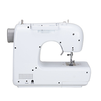 VOF FHSM-702 Nouvelle machine à coudre électronique portable à point noué, 30 motifs de points, pied marcheur, plateforme plate, moteur, pour usage domestique