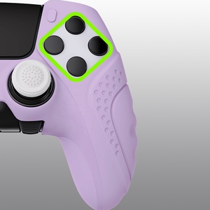Low MOQ DIY OEM Ergonomic Soft Silicone Protective Shell <b>Controllers</b> Case Cover <b>Skin</b> for Custom <b>PS5</b> Edge With Joystick - Product Image 2